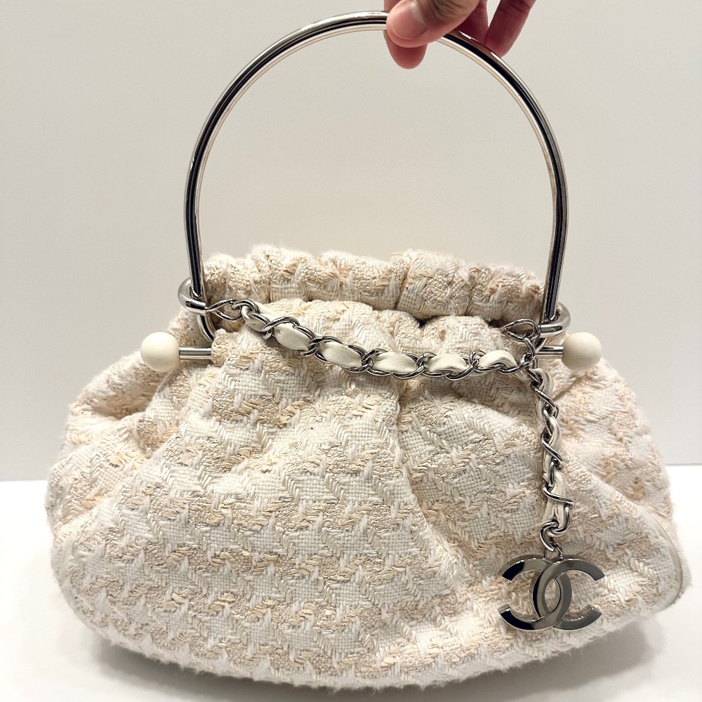 Chanel Tweed Handbag